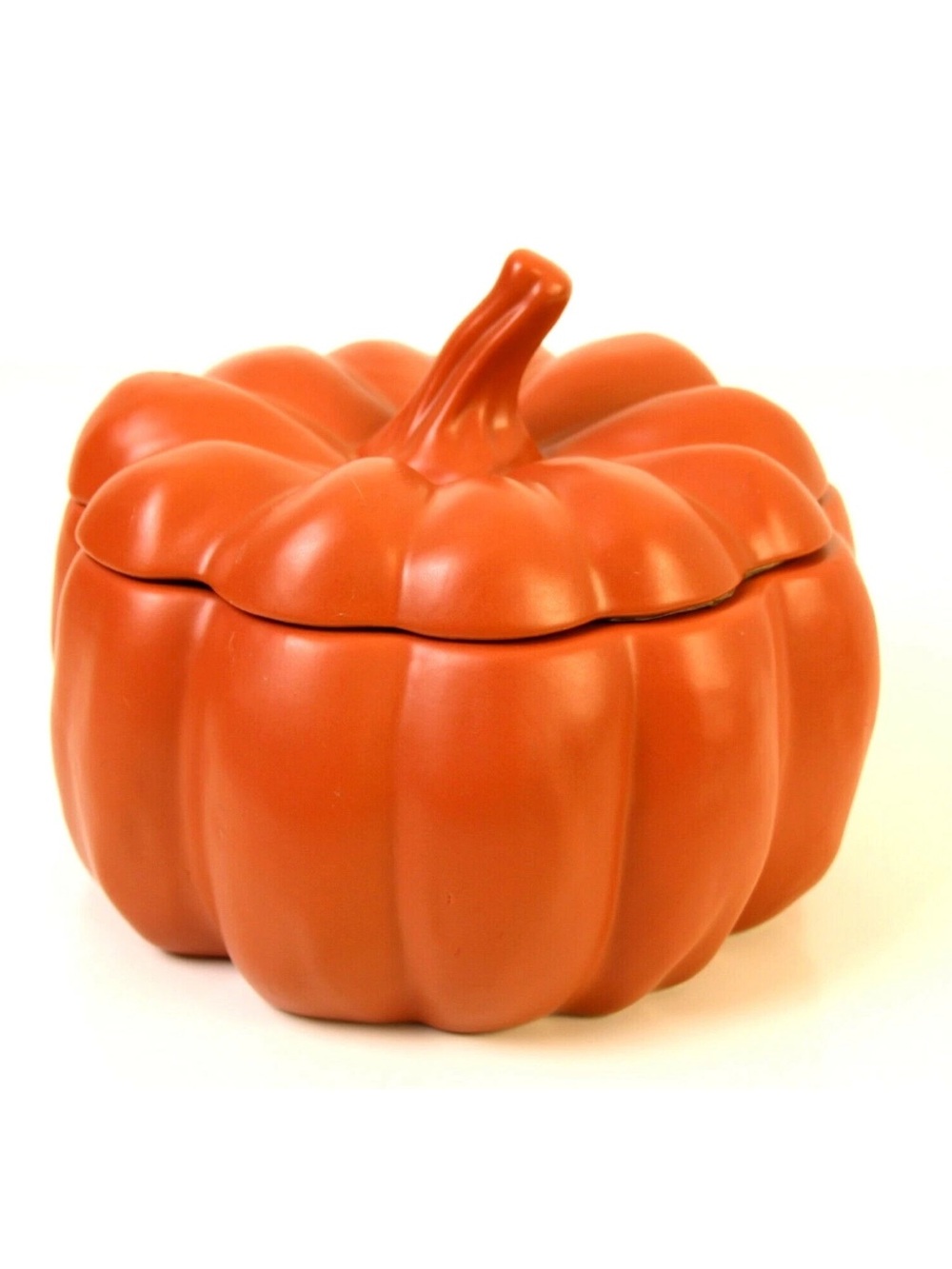 Threshold Pumpkin Covered Stoneware Tureen Serving Bowl- 93.3oz